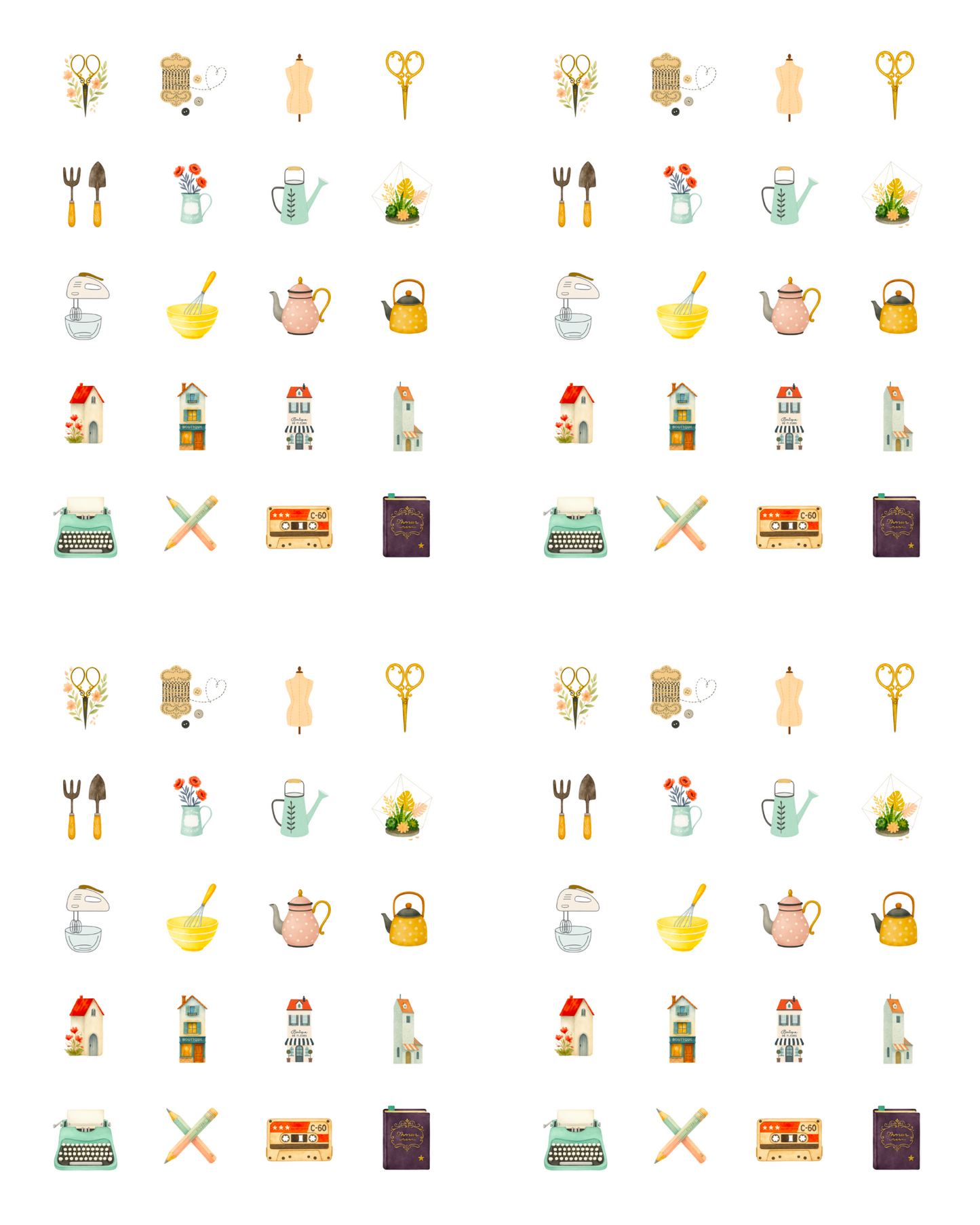 PCC 2024 HOBBIES Transfer Paper | THE CHARM BAR