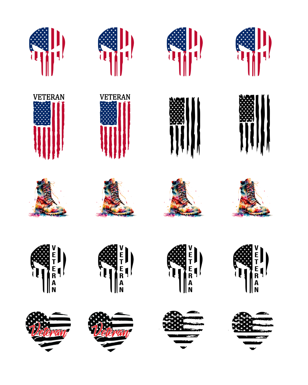 PCC 2195 FIRST RESPONDER MILITARY Transfer Paper | THE CHARM BAR