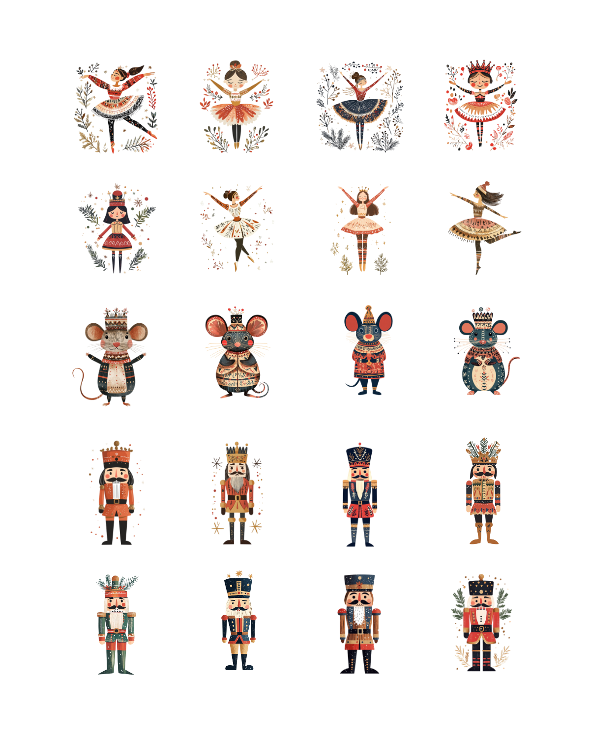 PCC 2070 BALLET NUTCRACKER Transfer Paper | THE CHARM BAR