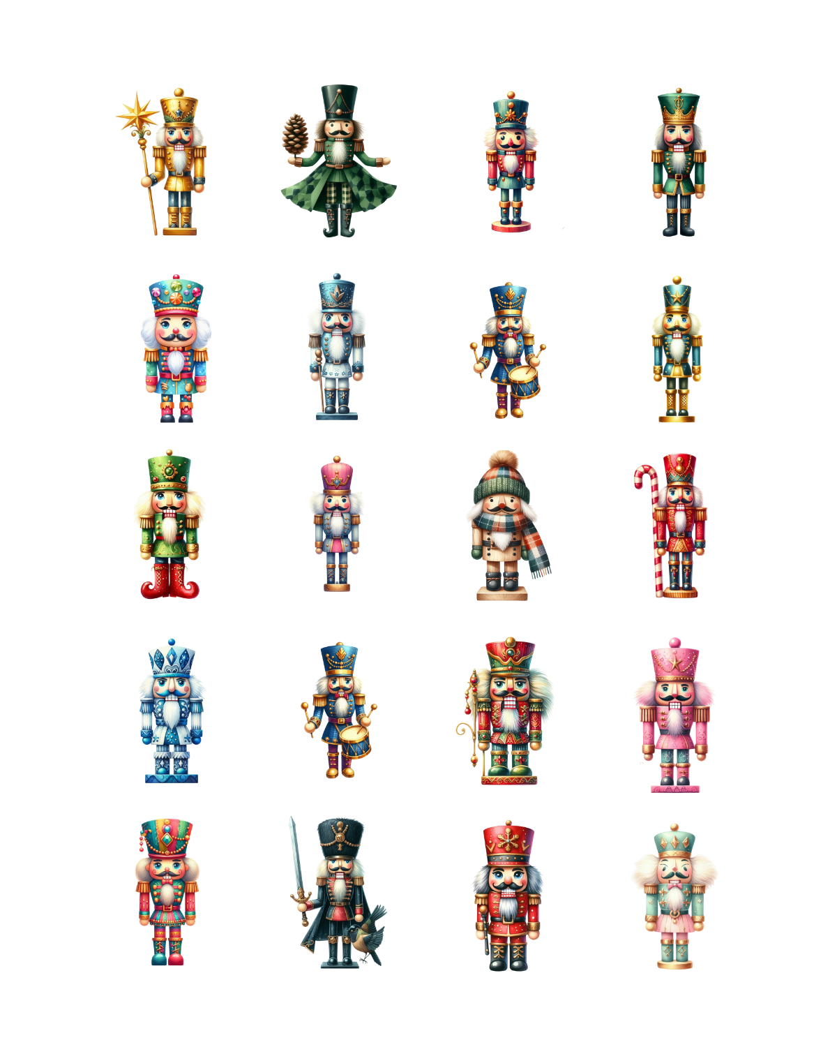 PCC 2071 THE NUTCRACKERS Transfer Paper | THE CHARM BAR