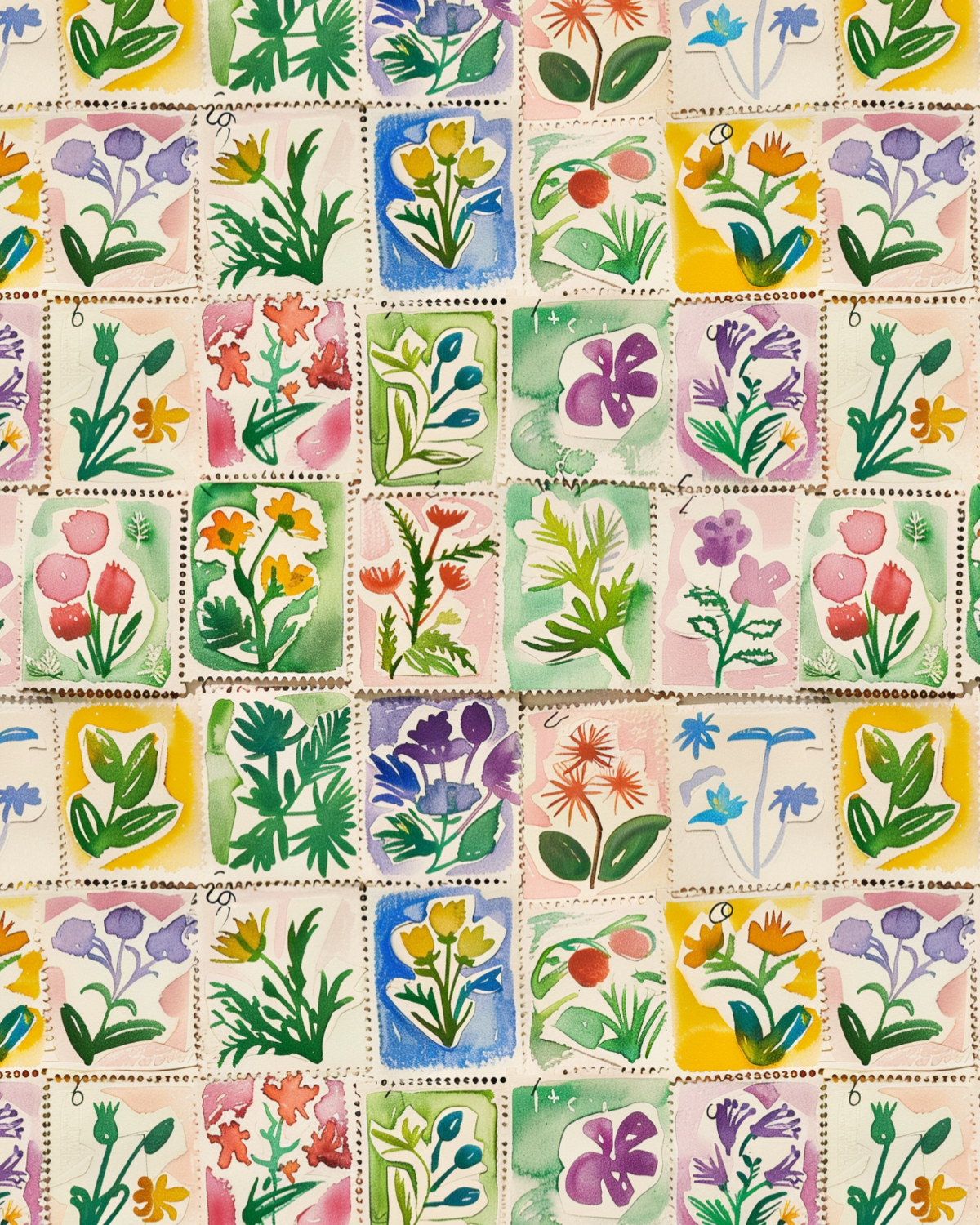 PCC 1025 YELLOW WATERCOLOR GARDEN Transfer Paper | THE CHARM BAR