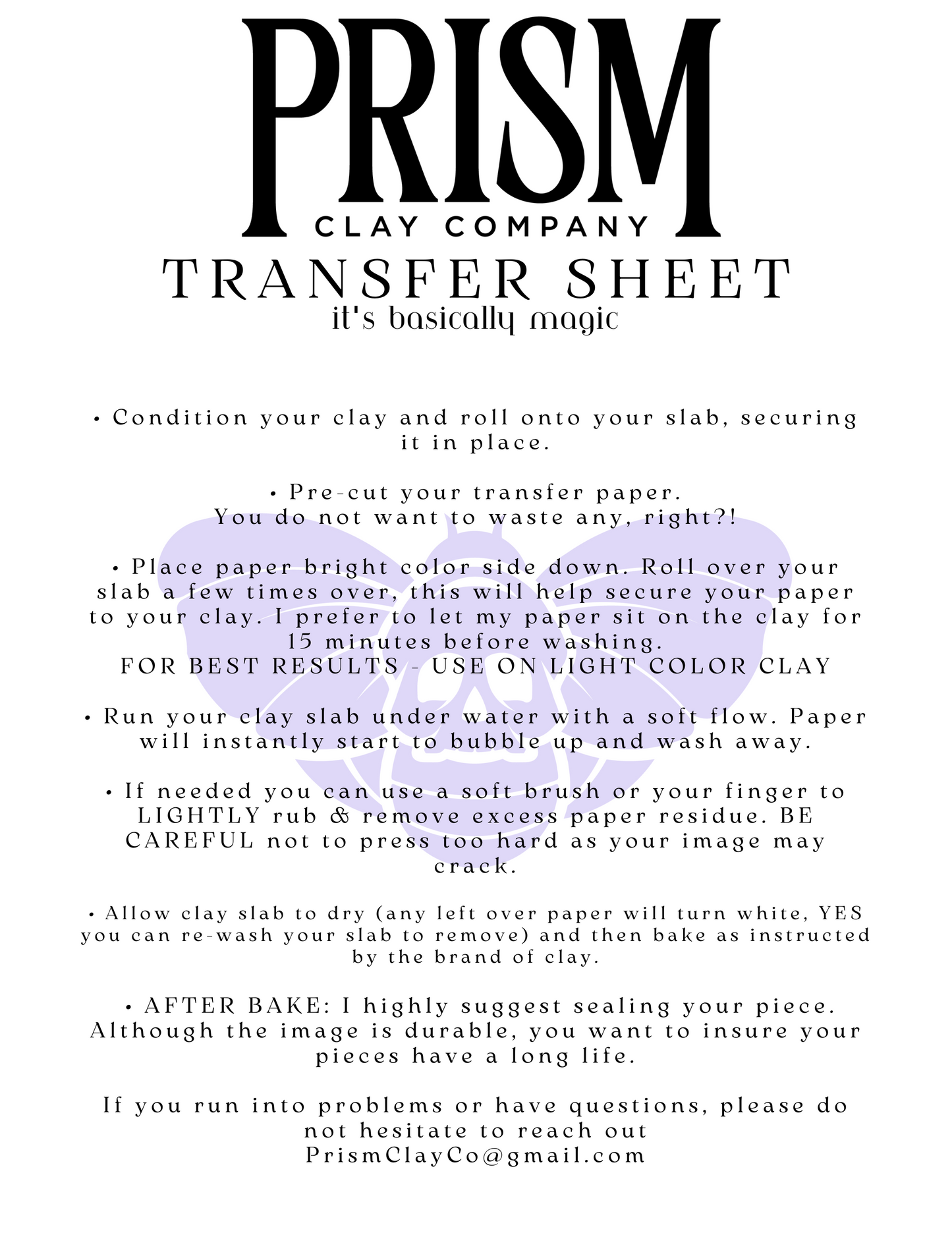 Transfer Paper | Ghost Cards & Cutter