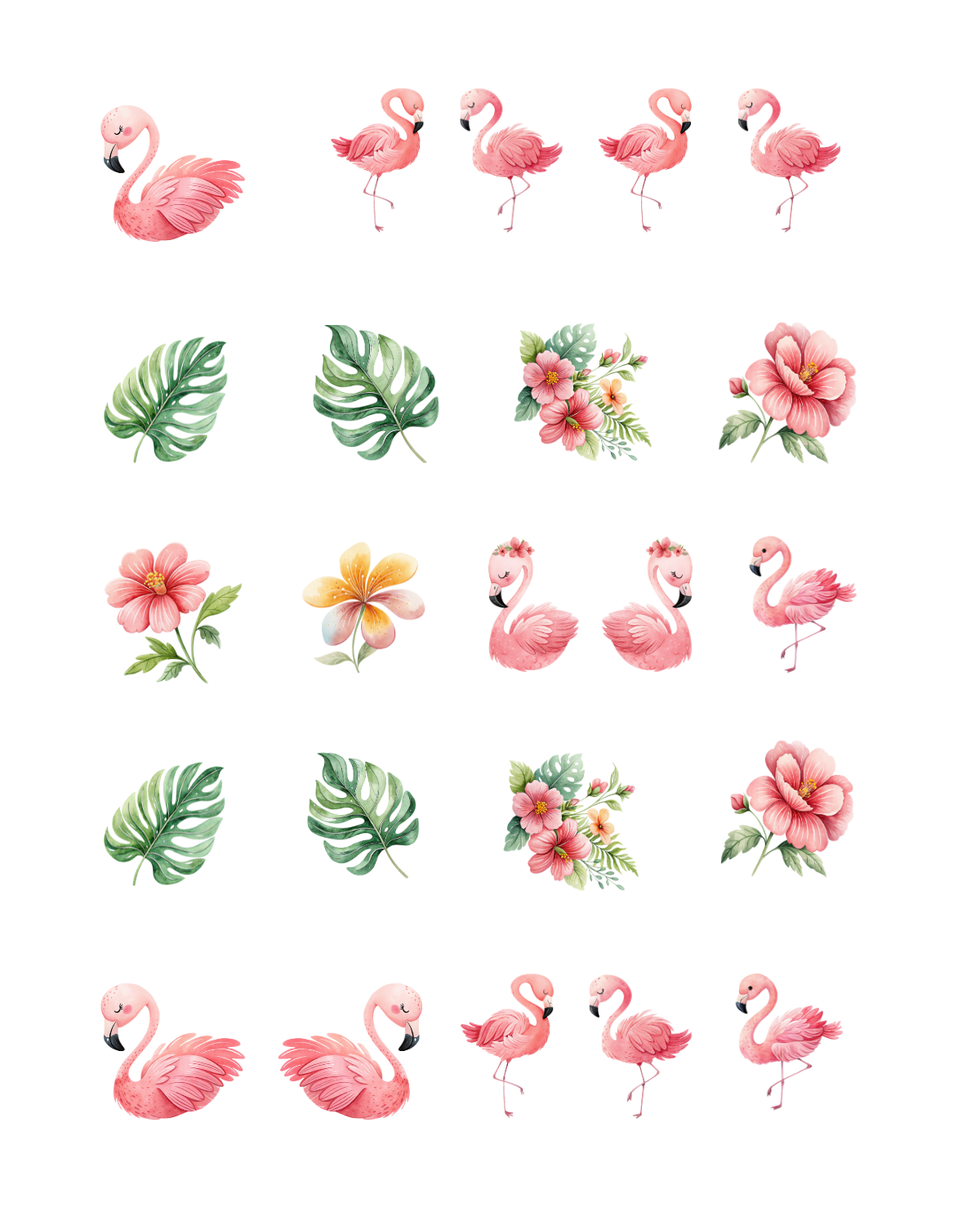 PCC 2256 FLAMINGO Transfer Paper | THE CHARM BAR