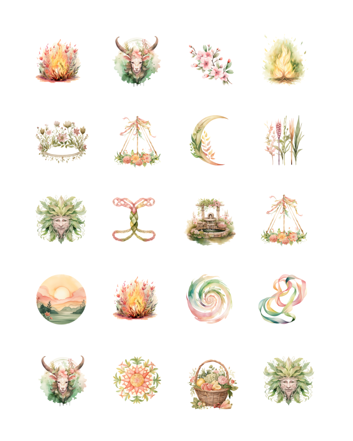 PCC 2239 BELTANE Transfer Paper | THE CHARM BAR