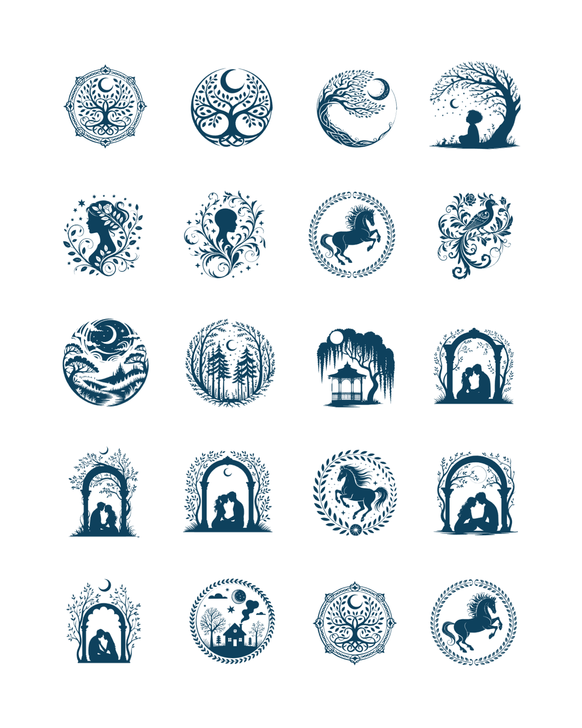 PCC 2287 ENCHANTED FOREST Transfer Paper | THE CHARM BAR