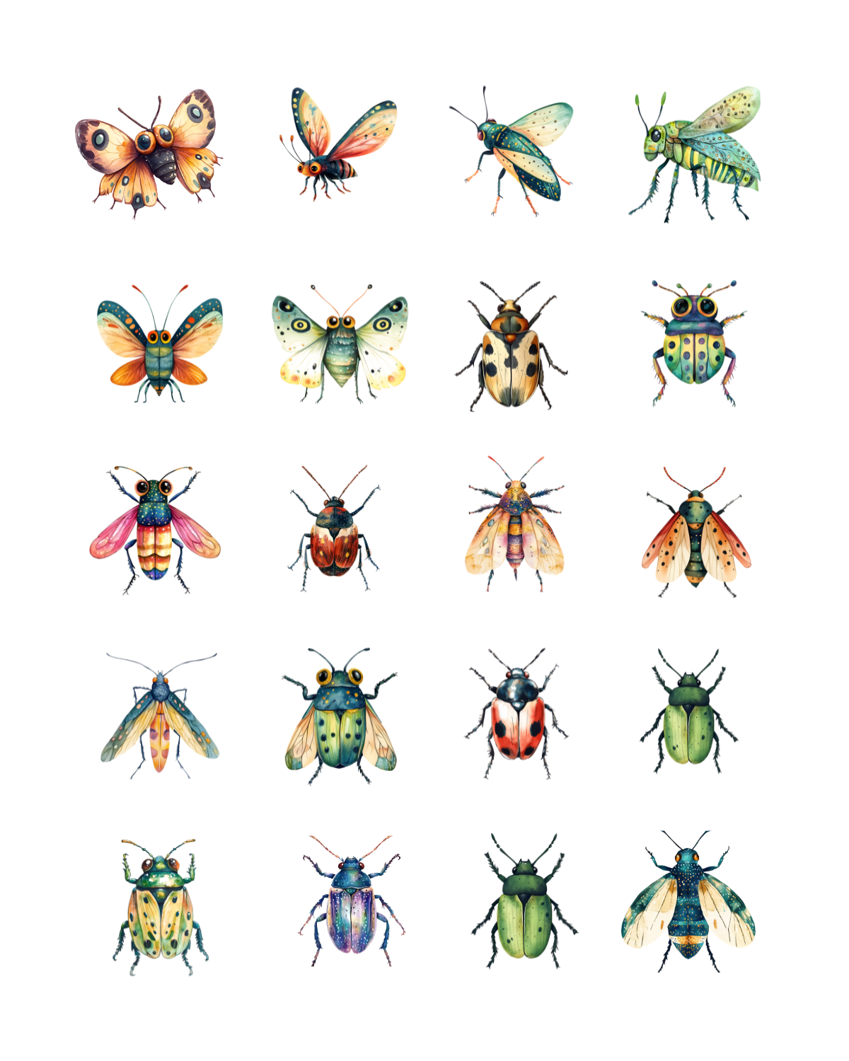 PCC 2220 CUTE BUGS Transfer Paper | THE CHARM BAR