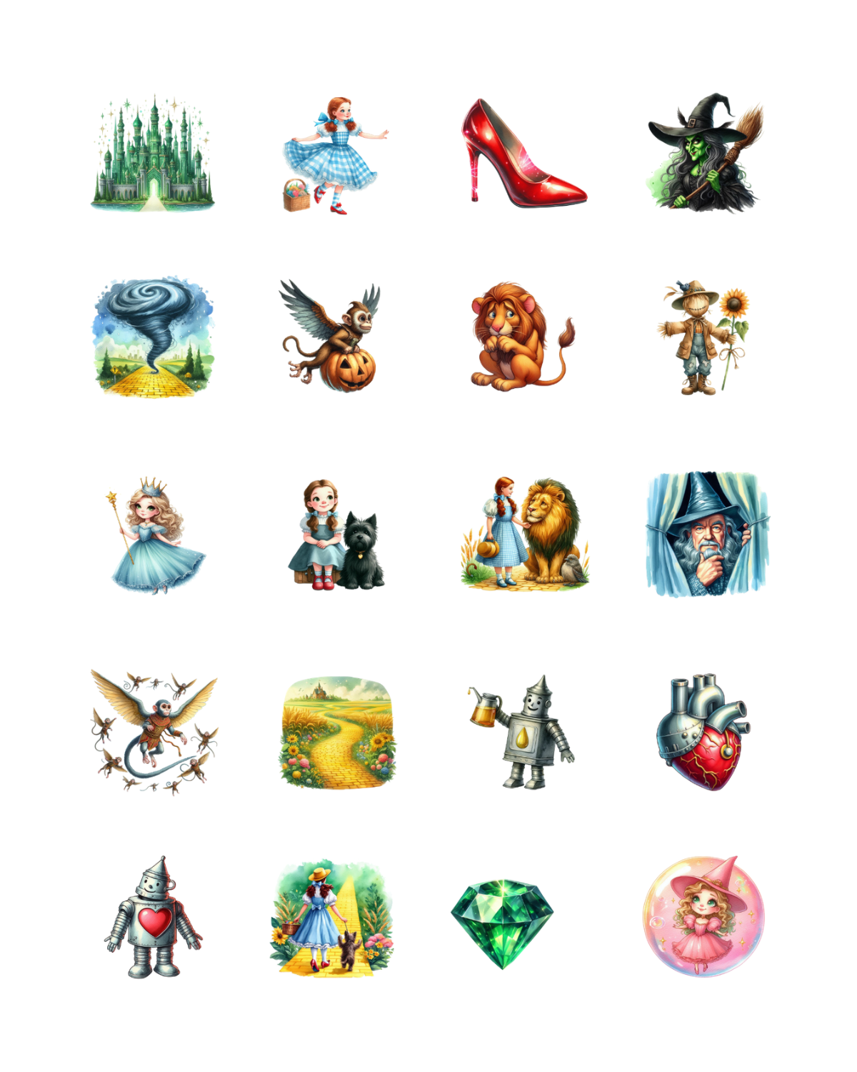 PCC 2251 WIZARD OF OZ Transfer Paper | THE CHARM BAR