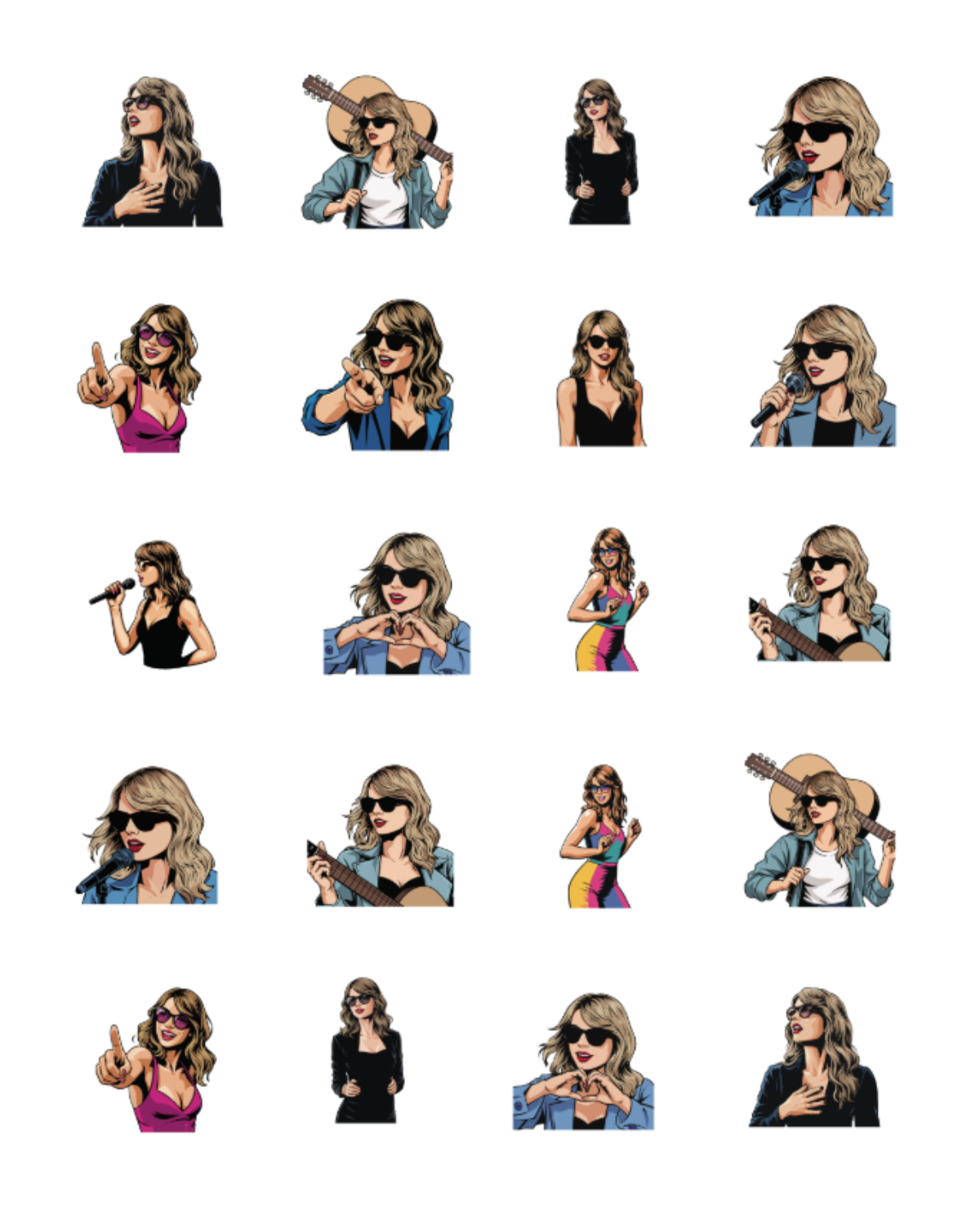 PCC 2248 SWIFTY GIRL Transfer Paper | THE CHARM BAR