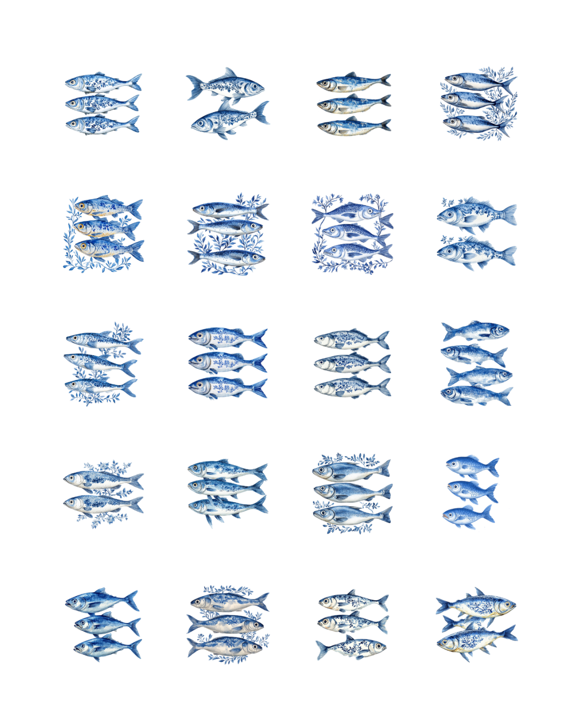 PCC 2202 TRIPLE SARDINES Transfer Paper | THE CHARM BAR