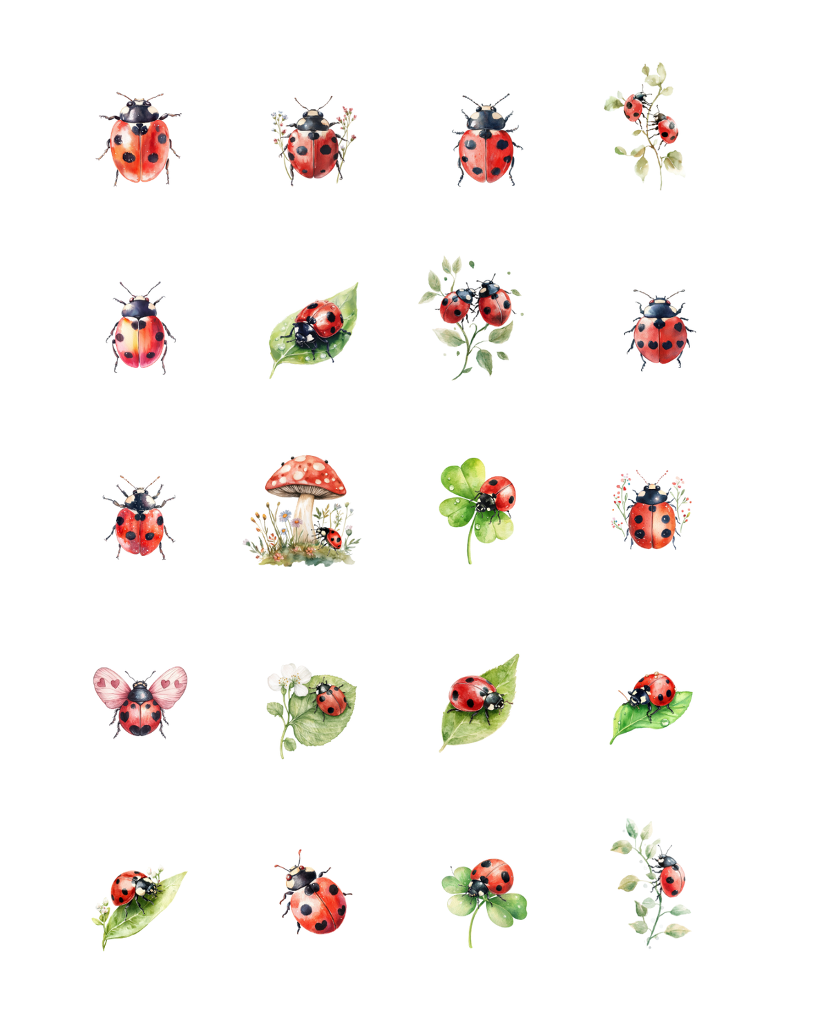 PCC 2260 LADYBUGS Transfer Paper | THE CHARM BAR