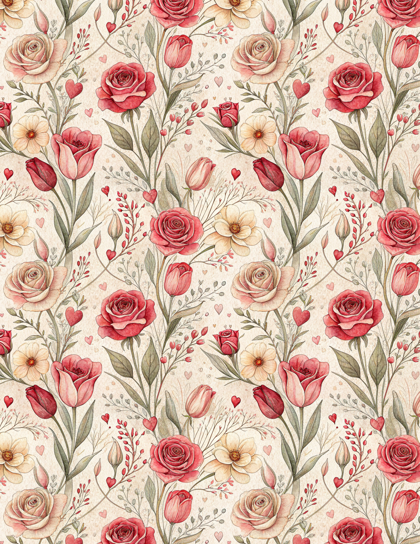 VAL 003 Transfer Paper | VALENTINE | POLYMER CLAY IMAGE TRANSFERS