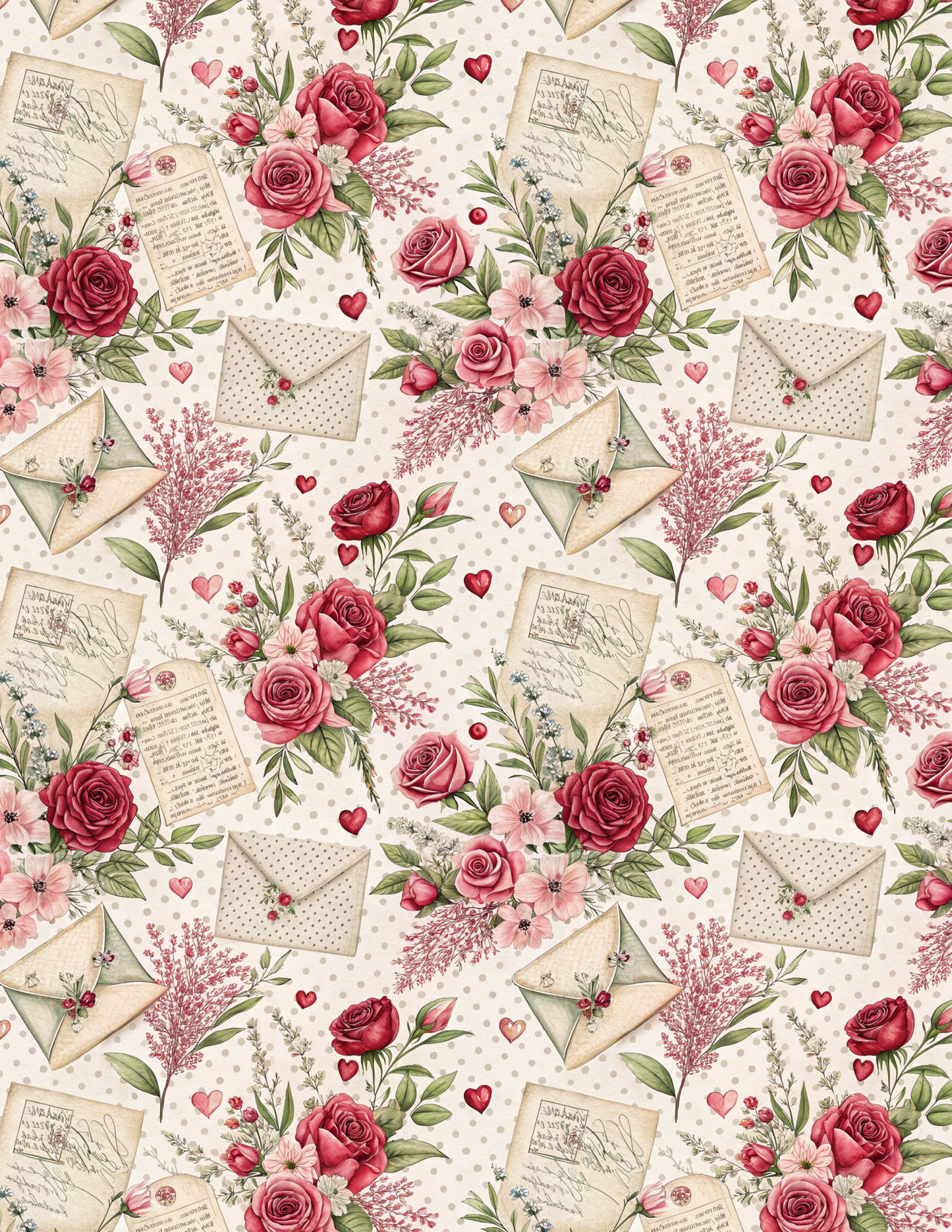 VAL 008 Transfer Paper | VALENTINE | POLYMER CLAY IMAGE TRANSFERS