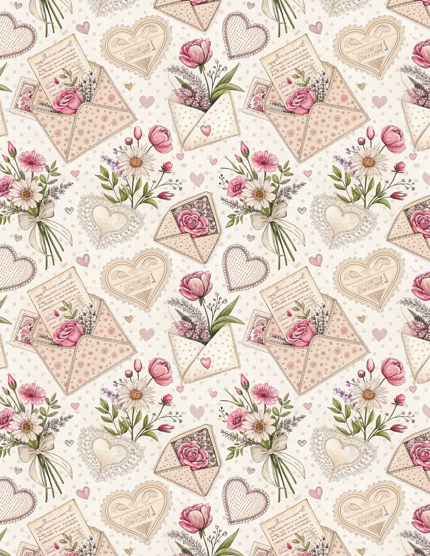 VAL 010 Transfer Paper | VALENTINE | POLYMER CLAY IMAGE TRANSFERS