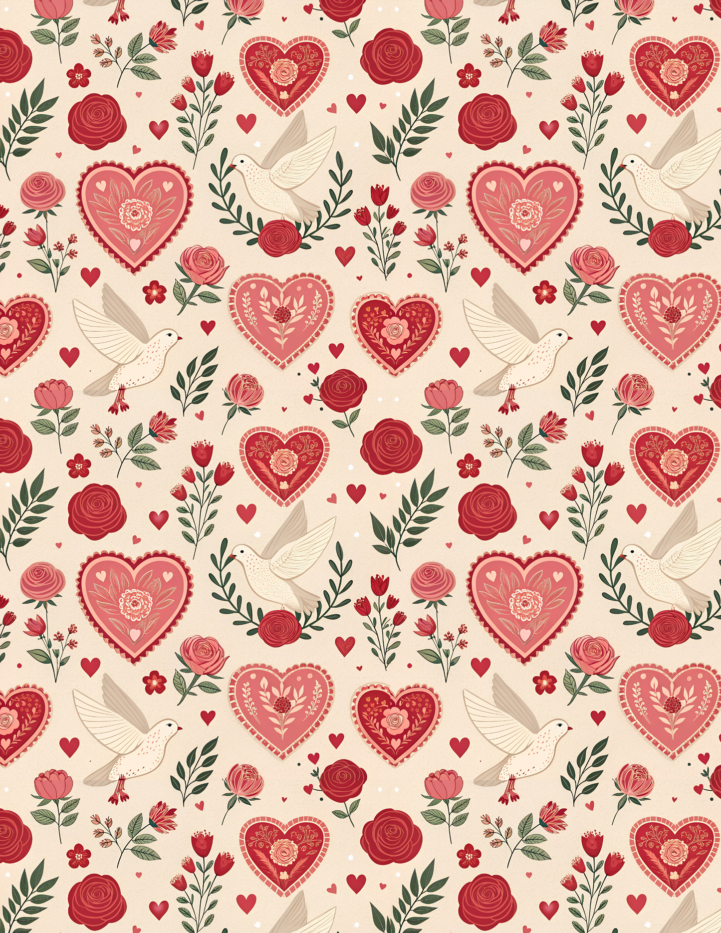 VAL 015 Transfer Paper | VALENTINE | POLYMER CLAY IMAGE TRANSFERS