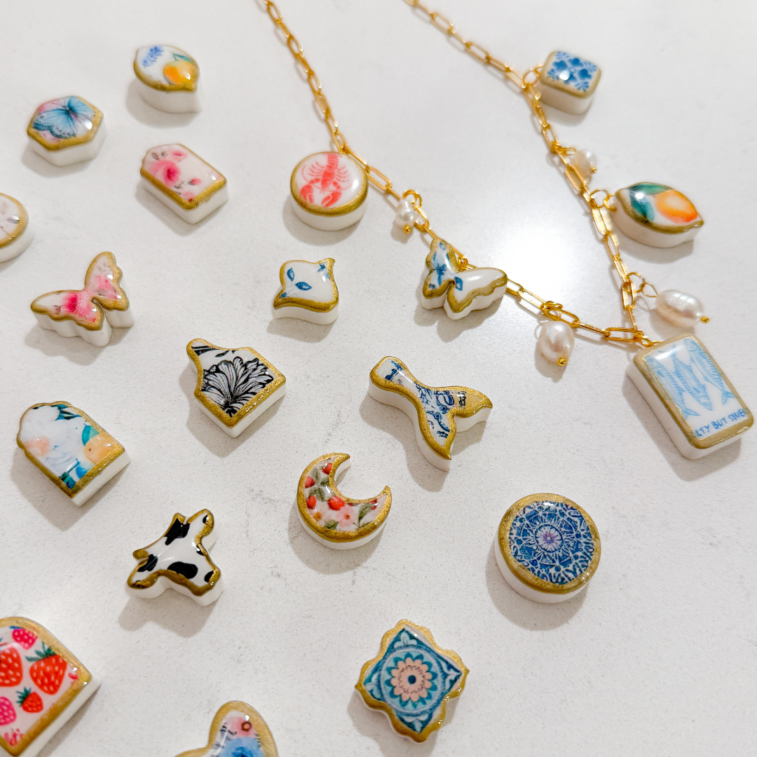 THE CHARM BAR | GROUP B | CLAY CUTTERS | NECKLACE BRACELET CHARM POLYMER CLAY CUTTERS