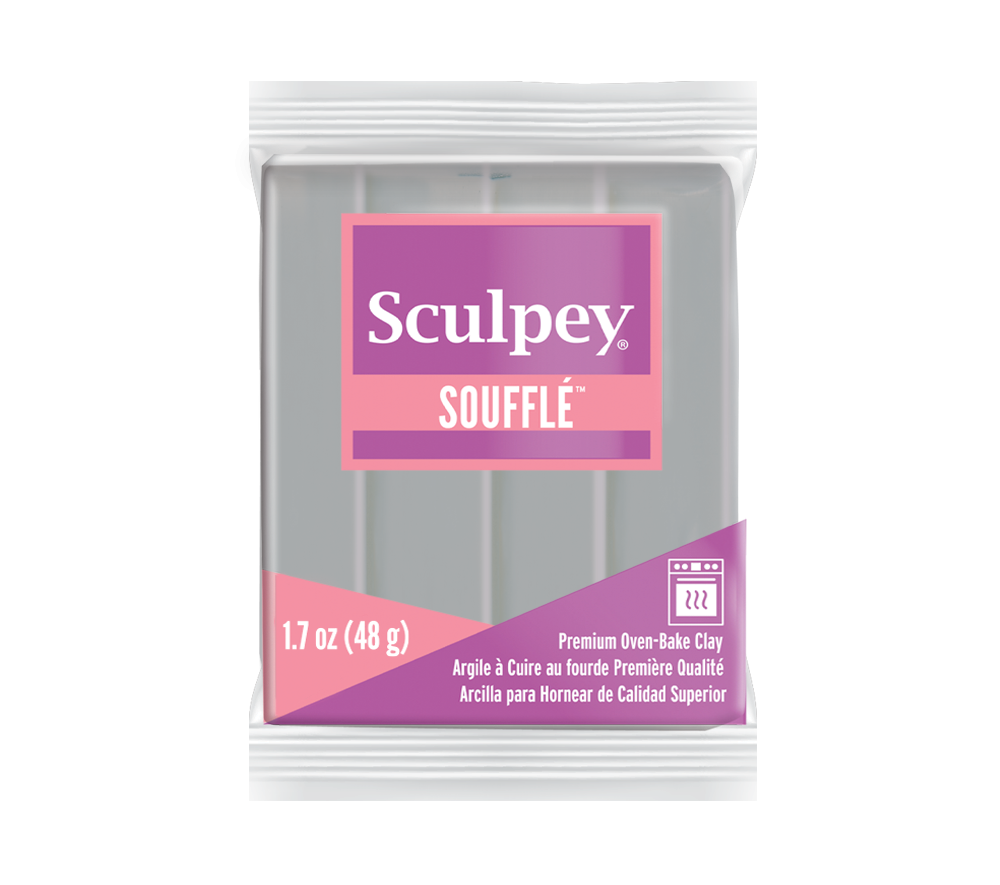 Sculpey Souffle™ Polymer Clay - Concrete