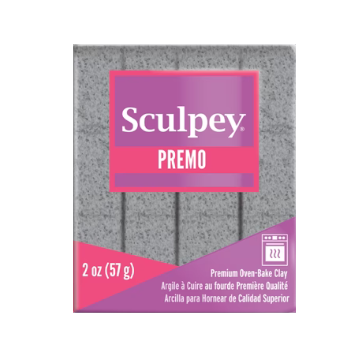 Sculpey Premo™ Accents Polymer Clay - Gray Granite