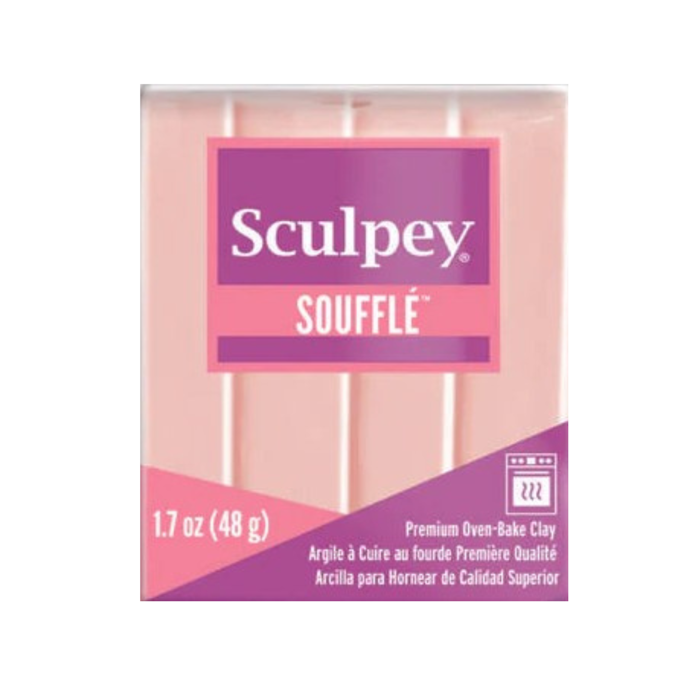 Sculpey Souffle™ Polymer Clay - Almond Rose *NEW COLOR*