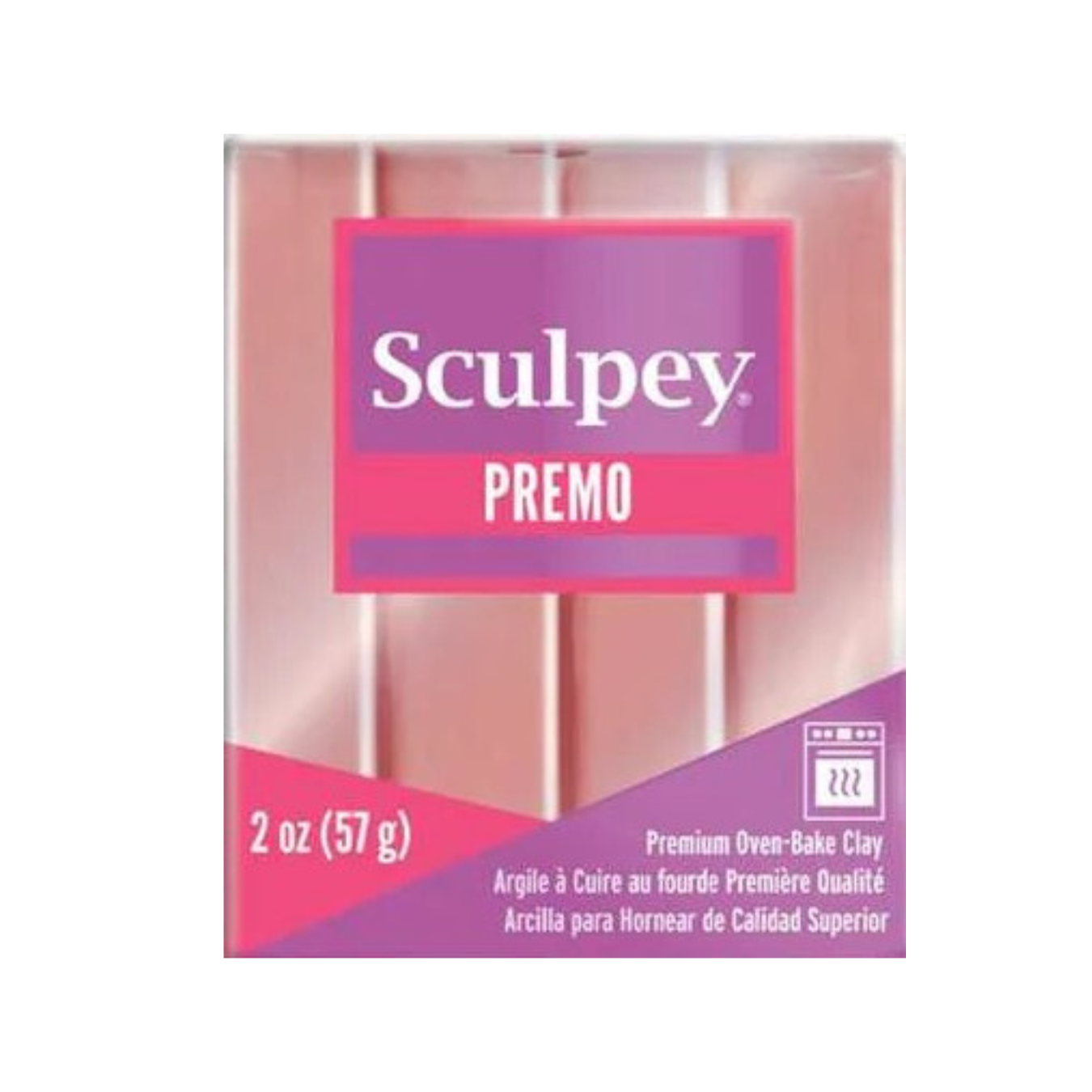 Sculpey Premo™ Accents Polymer Clay - Rose Gold Metallic