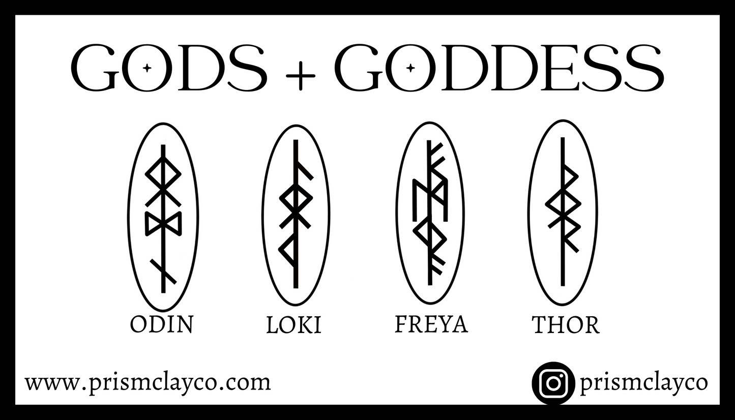 Gods and Goddess Cutter Set