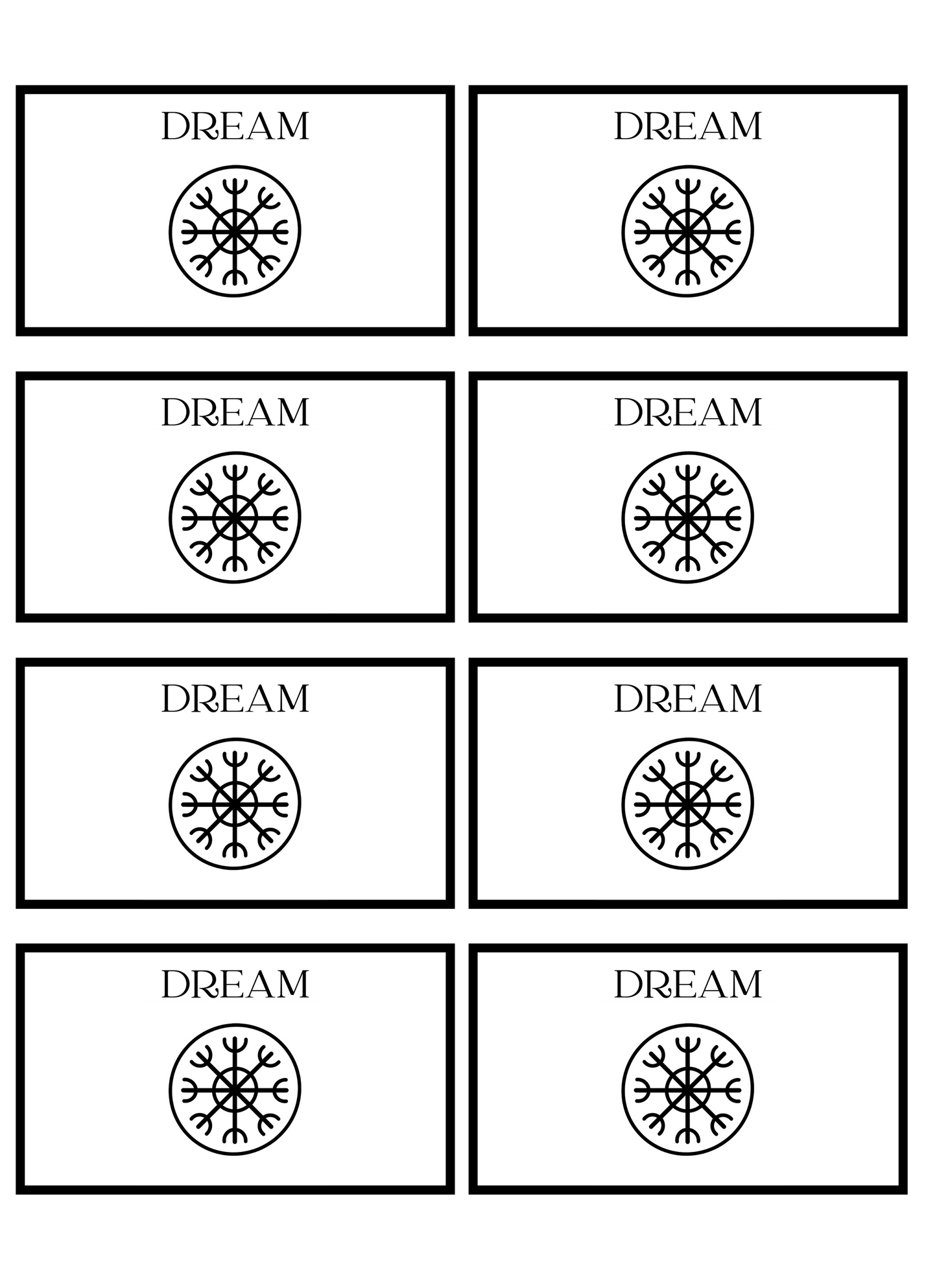 Bind Runes PDF Sheets