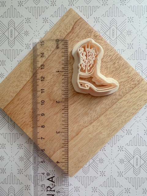 Fancy Cowboy Boots Clay Cutters