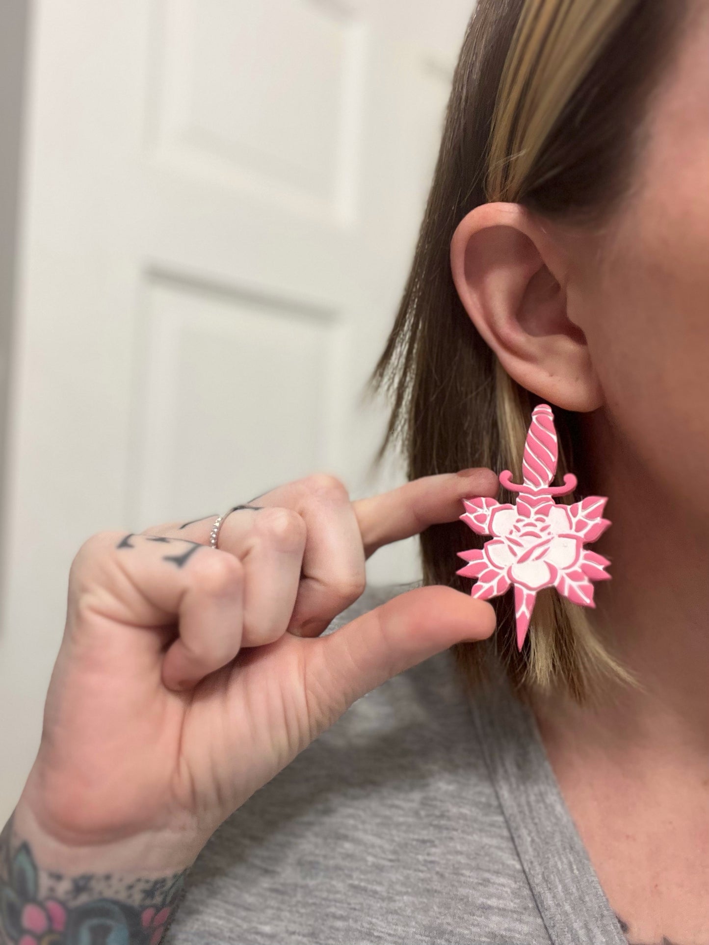 Dagger in Rose | Tattoo | Clay Cutter