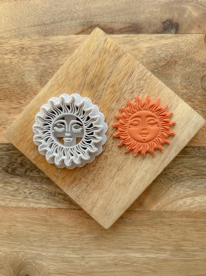 Sun & Moon Beams Clay Cutters