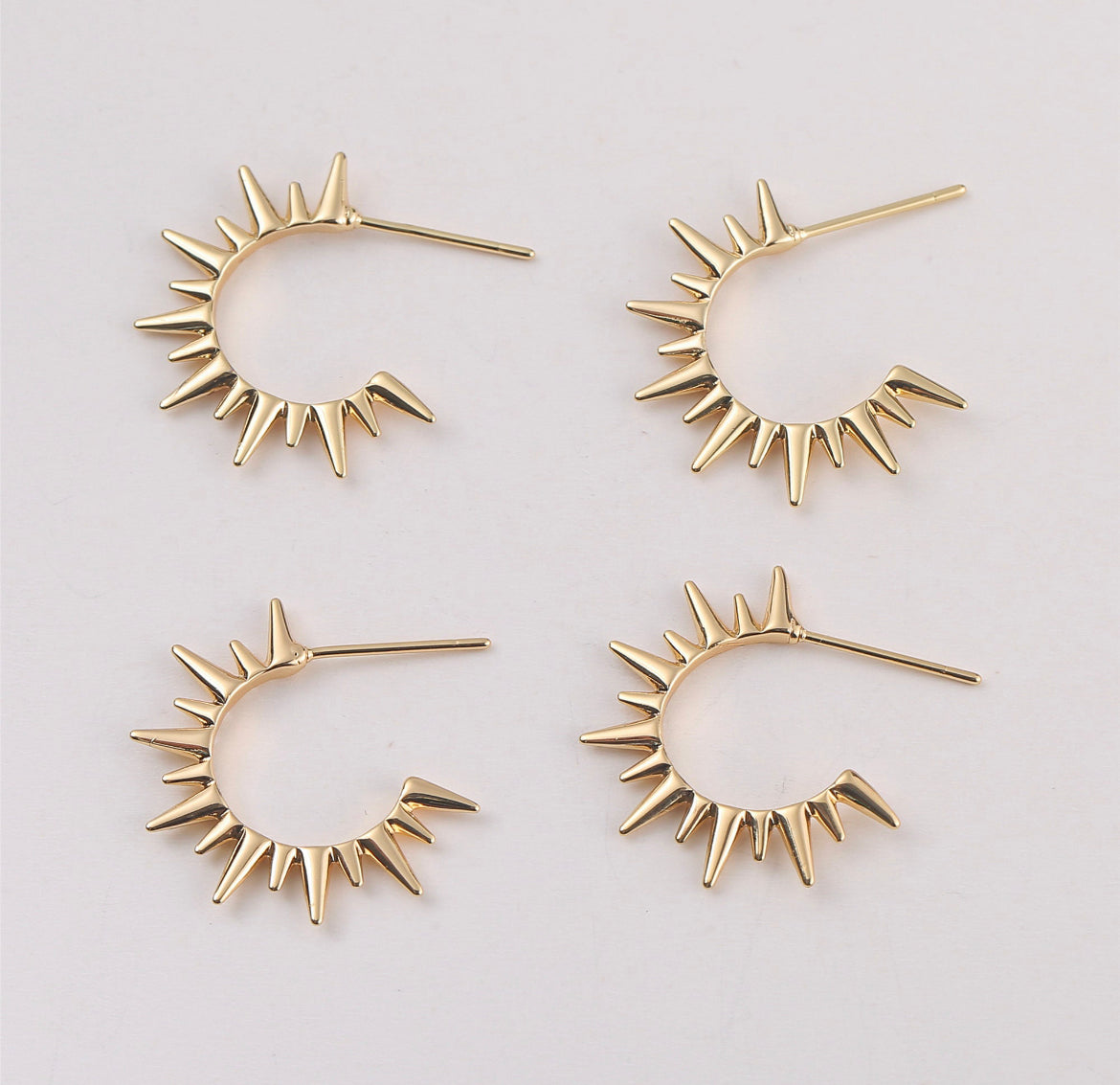 SunBurst 18k Earrings