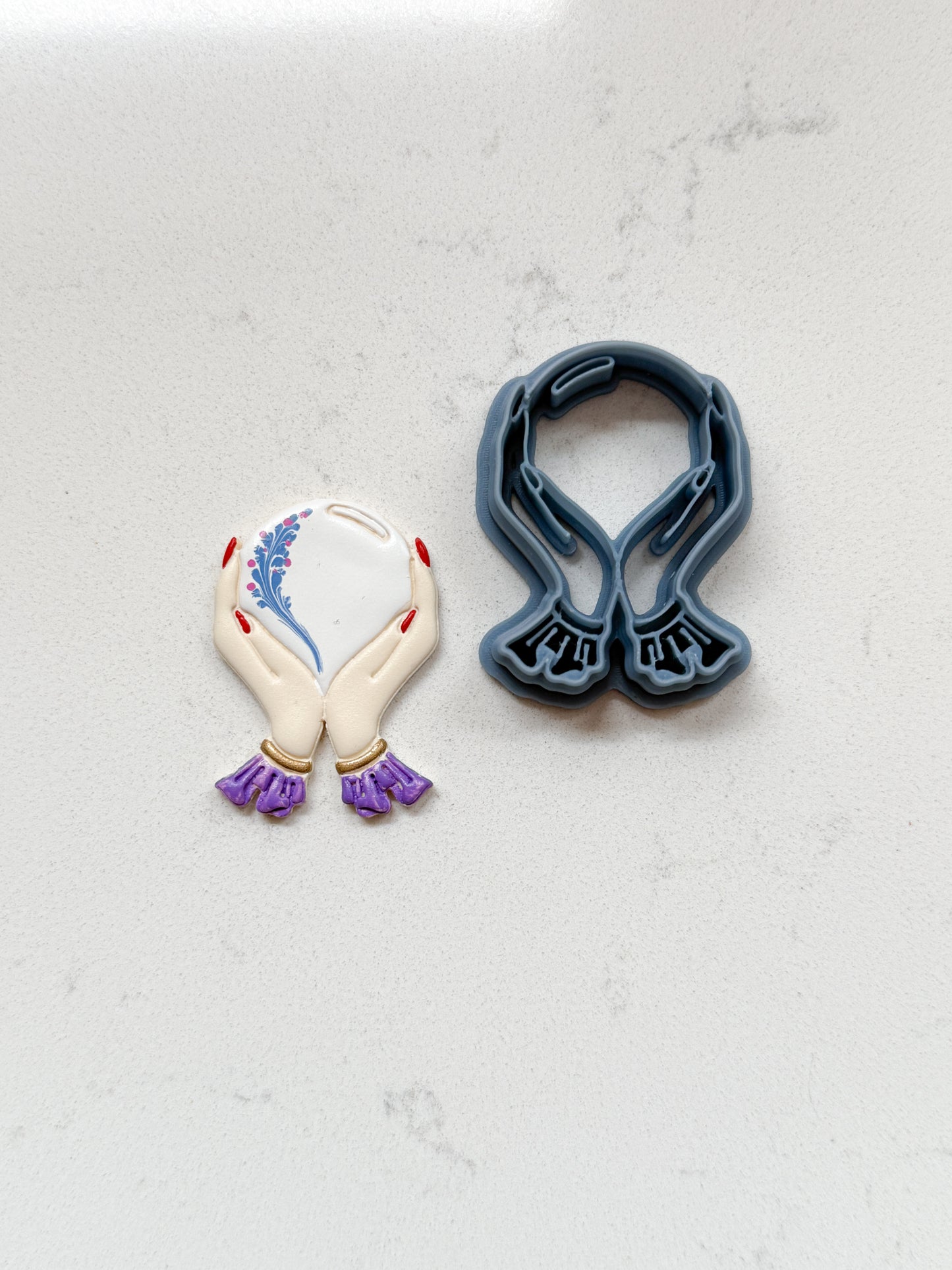 CRYSTAL BALL GYPSY HANDS | HALLOWEEN 2025 | CLAY CUTTER