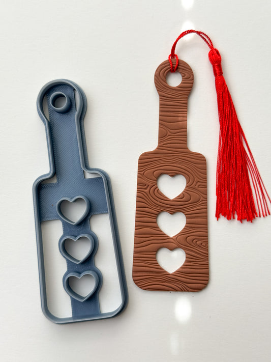 FLOGGER PADDLE | BOOKMARK | CLAY CUTTER