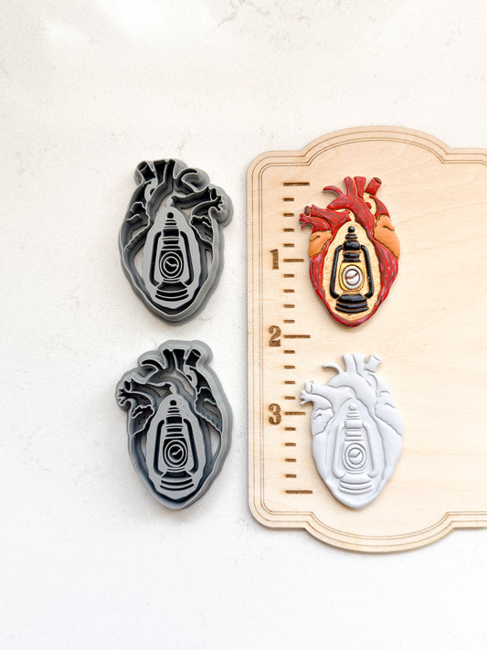 TELL TALE HEART | POE.MS | EDGAR ALLEN POE INSPIRED | POLYMER CLAY CUTTERS