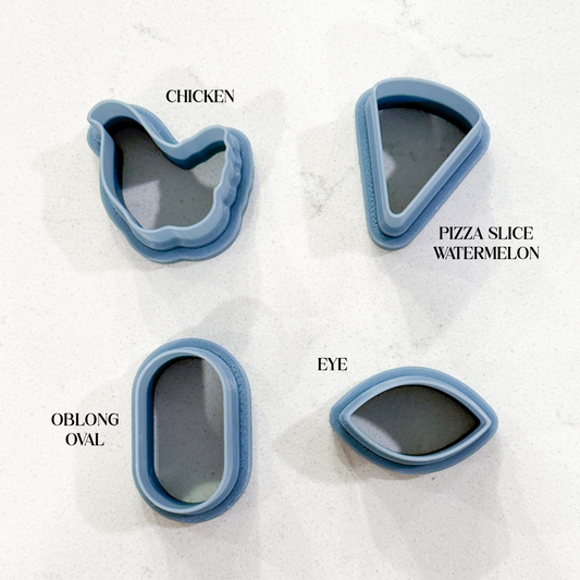 THE CHARM BAR | GROUP A | CLAY CUTTERS | NECKLACE BRACELET CHARM POLYMER CLAY CUTTERS