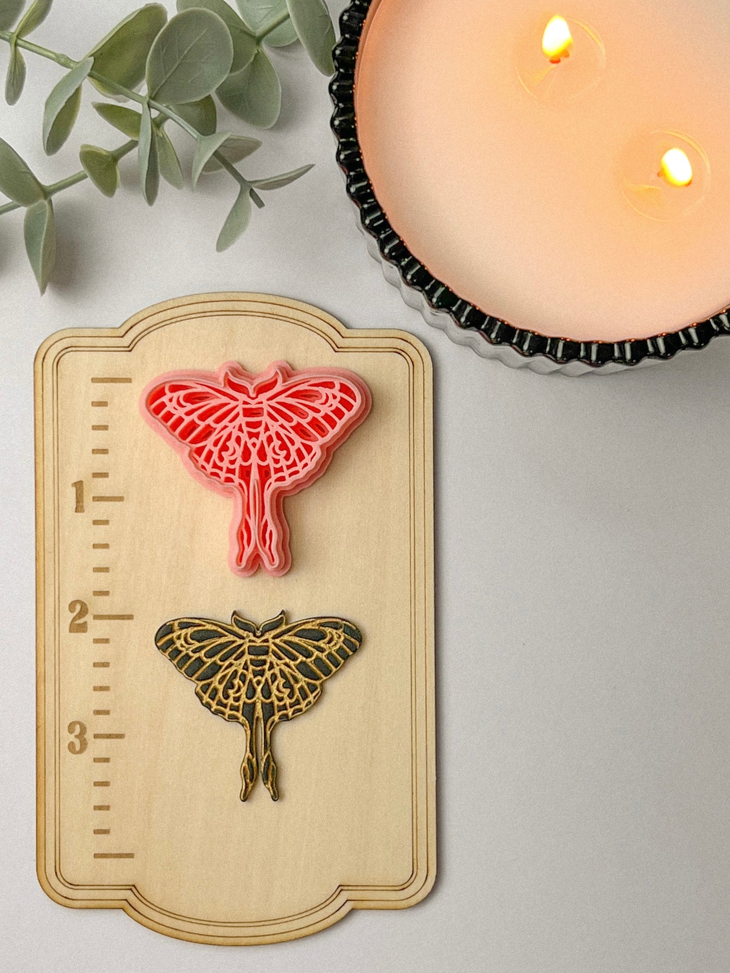 Lunar Moth Clay Cutter