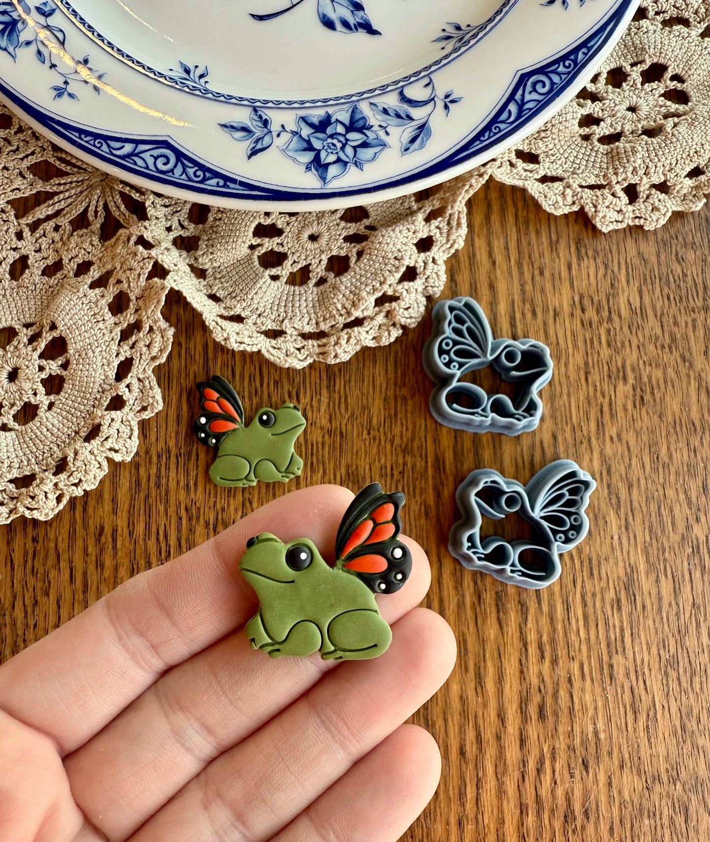 FROG BUTTERFLY | SPRING | CLAY CUTTERS