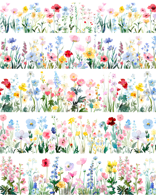 PCC 1054 WILDFLOWERS Transfer Paper | THE CHARM BAR