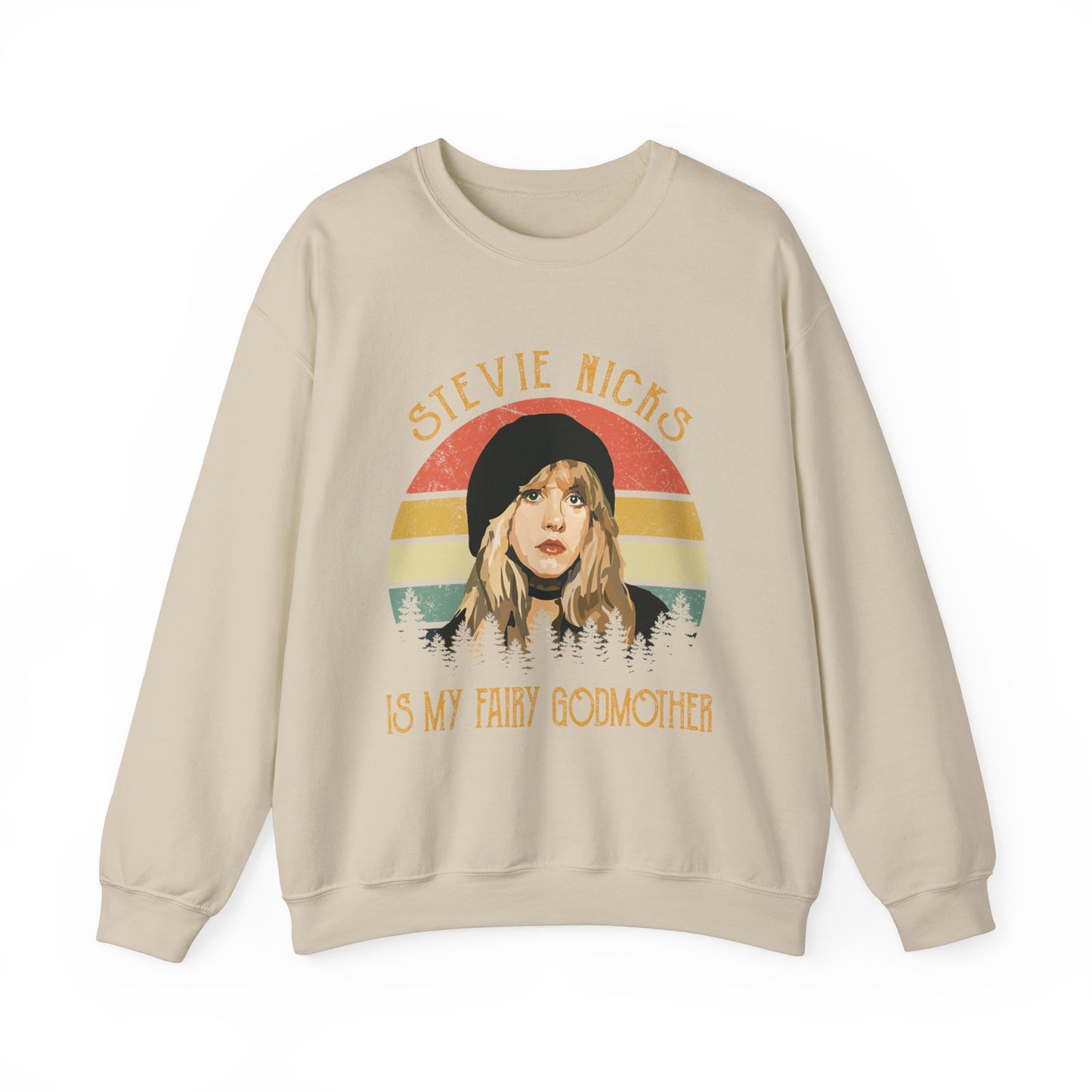 Stevie Nicks | Fairy Godmother | Gildan 18000 Unisex Heavy Blend™ Crewneck Sweatshirt