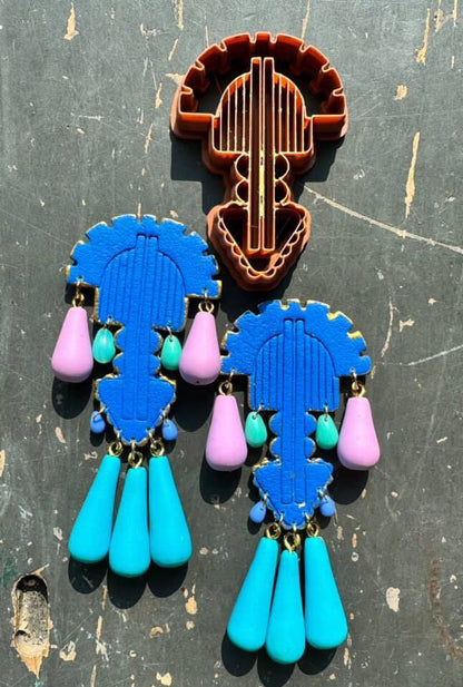 ANCHORED DEEP | THERETRODOLLHOUSE COLLAB | POLYMER CLAY CUTTER