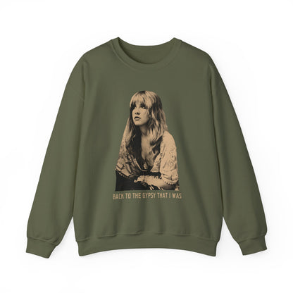 Back To The Gypsy That I Was | Stevie Nicks | Gildan 18000 Unisex Heavy Blend™ Crewneck Sweatshirt