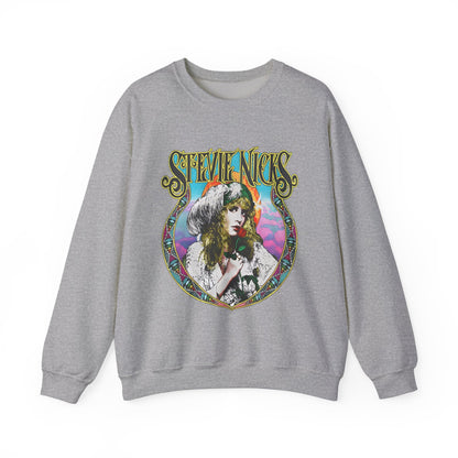 Retro Stevie Nicks | Gildan 18000 Unisex Heavy Blend™ Crewneck Sweatshirt