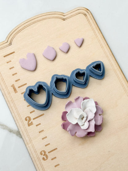 ORGANIC PETAL PUNCH CLAY CUTTER SET