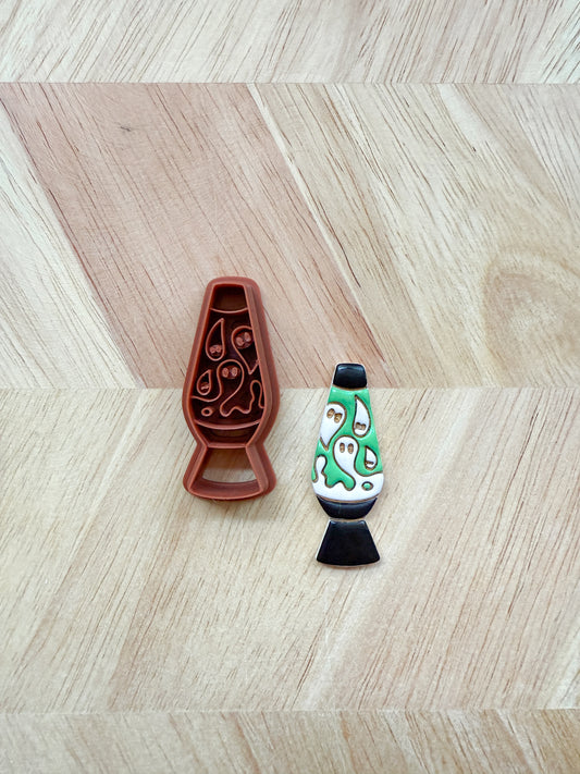 GHOST LAVA LAMP | HALLOWEEN 2025 | CLAY CUTTERS