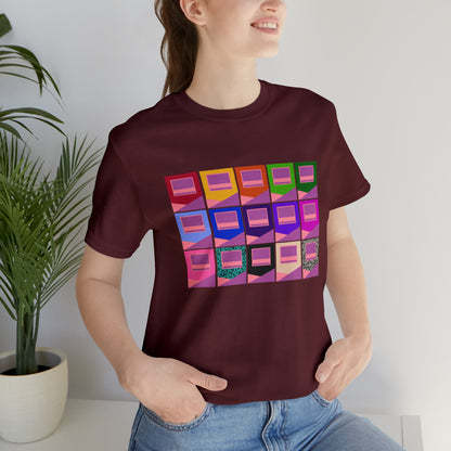 15 BLOCKS | POLYMER CLAY TEE SHIRT | CLAY TEE | UNIXES SHORT SLEEVE T-SHIRT