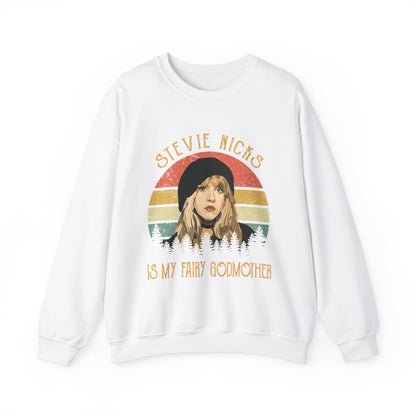 Stevie Nicks | Fairy Godmother | Gildan 18000 Unisex Heavy Blend™ Crewneck Sweatshirt