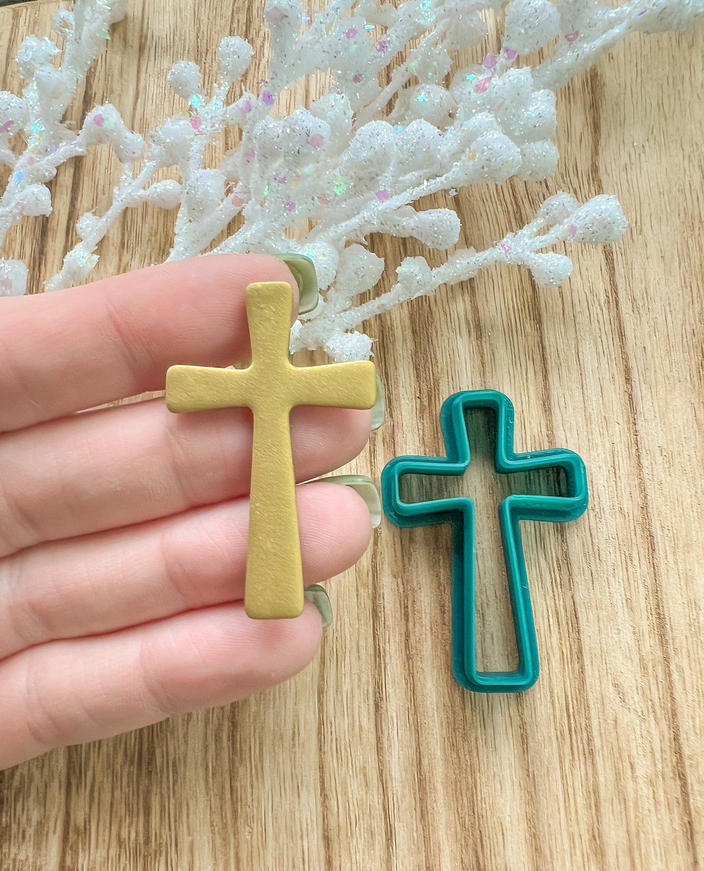 Cross Clay Cutter | Religious Christmas