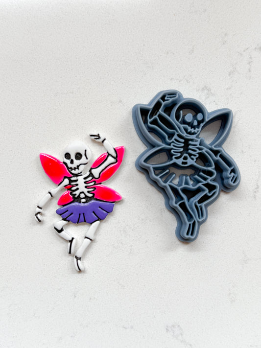 DANCING SKELETON FAIRY | HALLOWEEN 2025 | CLAY CUTTERS
