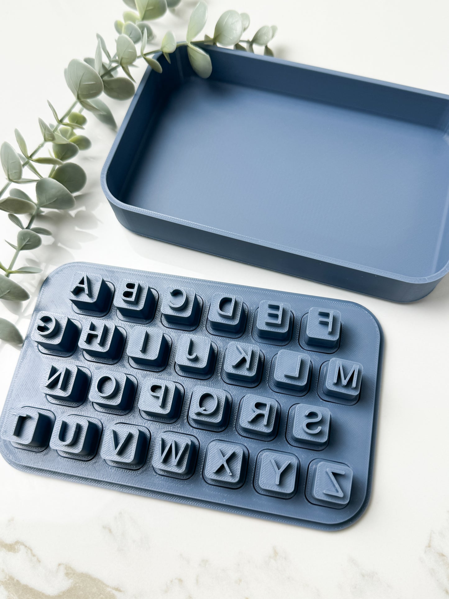 Alphabet Stamp Set & Case | Uppercase