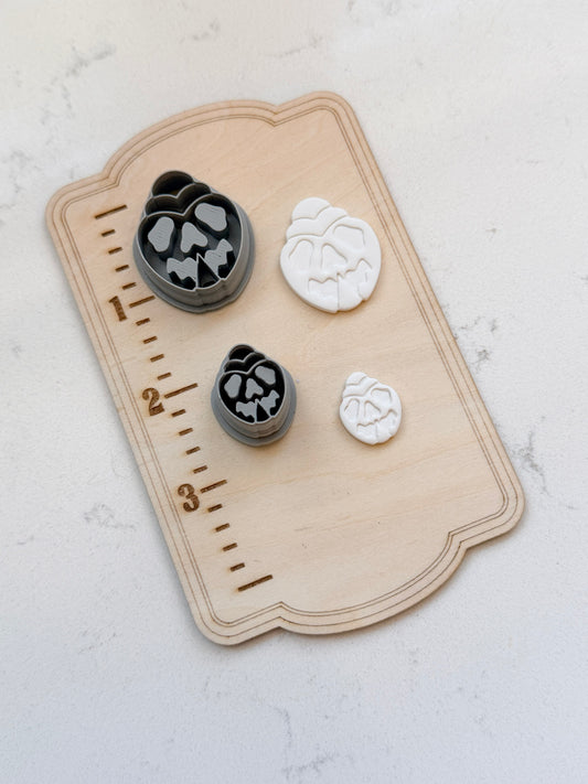 LADYBUG SKULL | FALL AUTUMN | HALLOWEEN | POLYMER CLAY CUTTERS