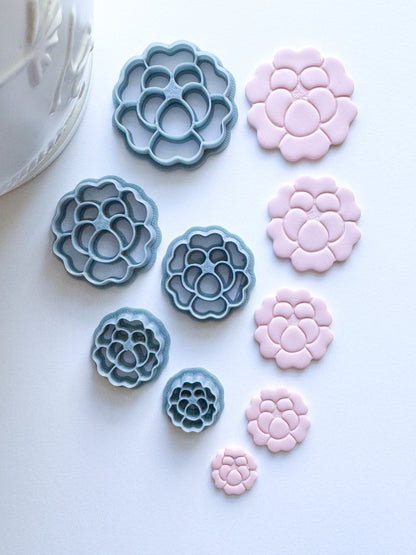 PEONY FLOWERS | GARDEN | CLAY CUTTERS