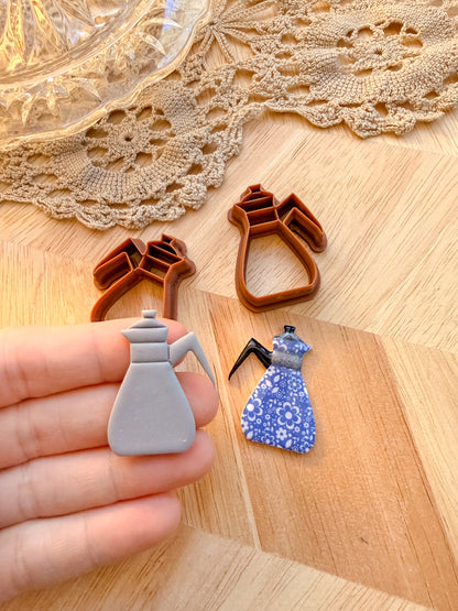COFFEE CARAFE | VINTAGE KITCHEN | POLYMER CLAY CUTTERS
